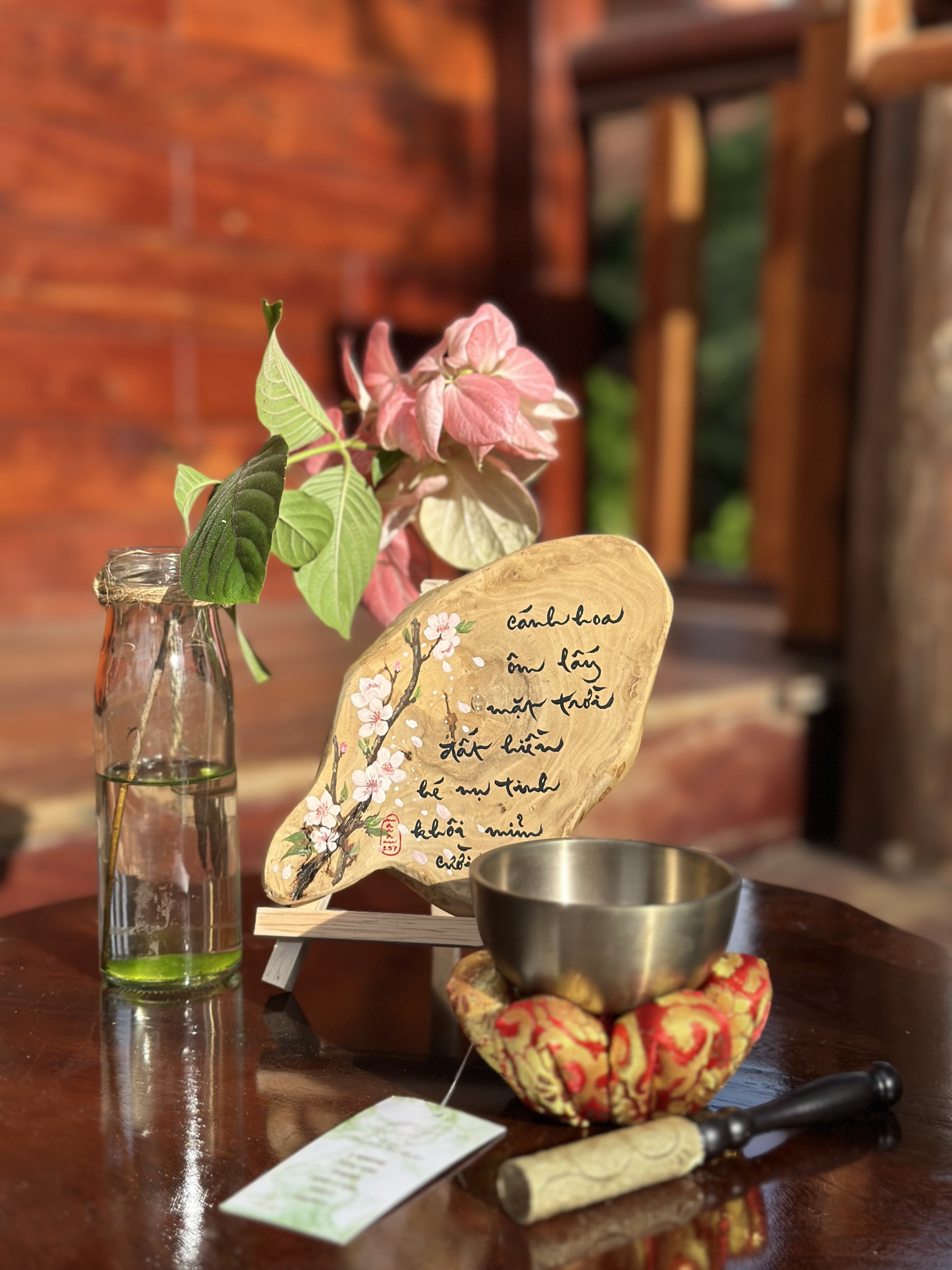 CHUÔNG MINI VỪA (CHUÔNG, ĐẾ, DÙI) - NHẬT BẢN