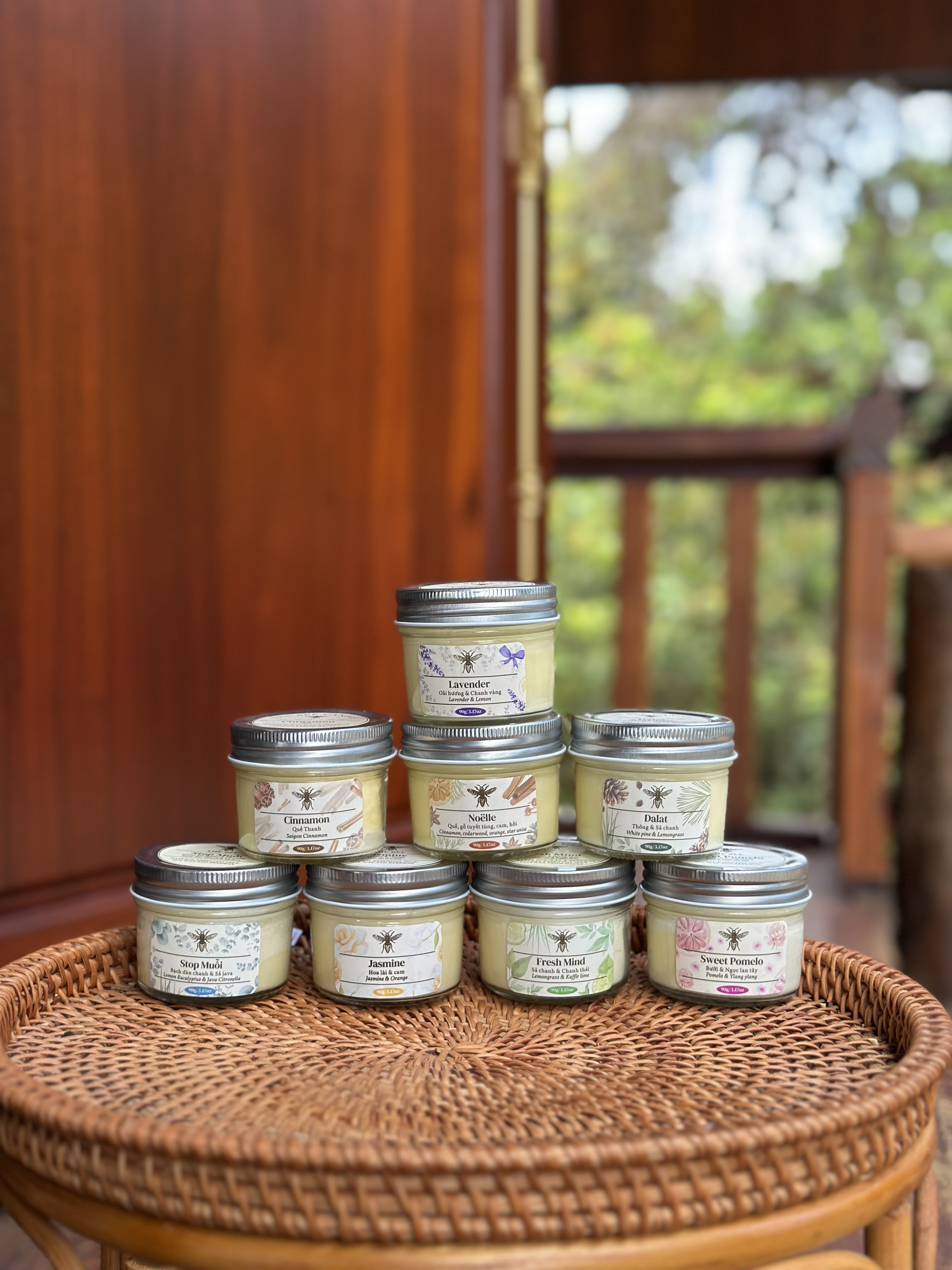 NẾN SÁP ONG HƯƠNG THẢO MỘC TỰ NHIÊN