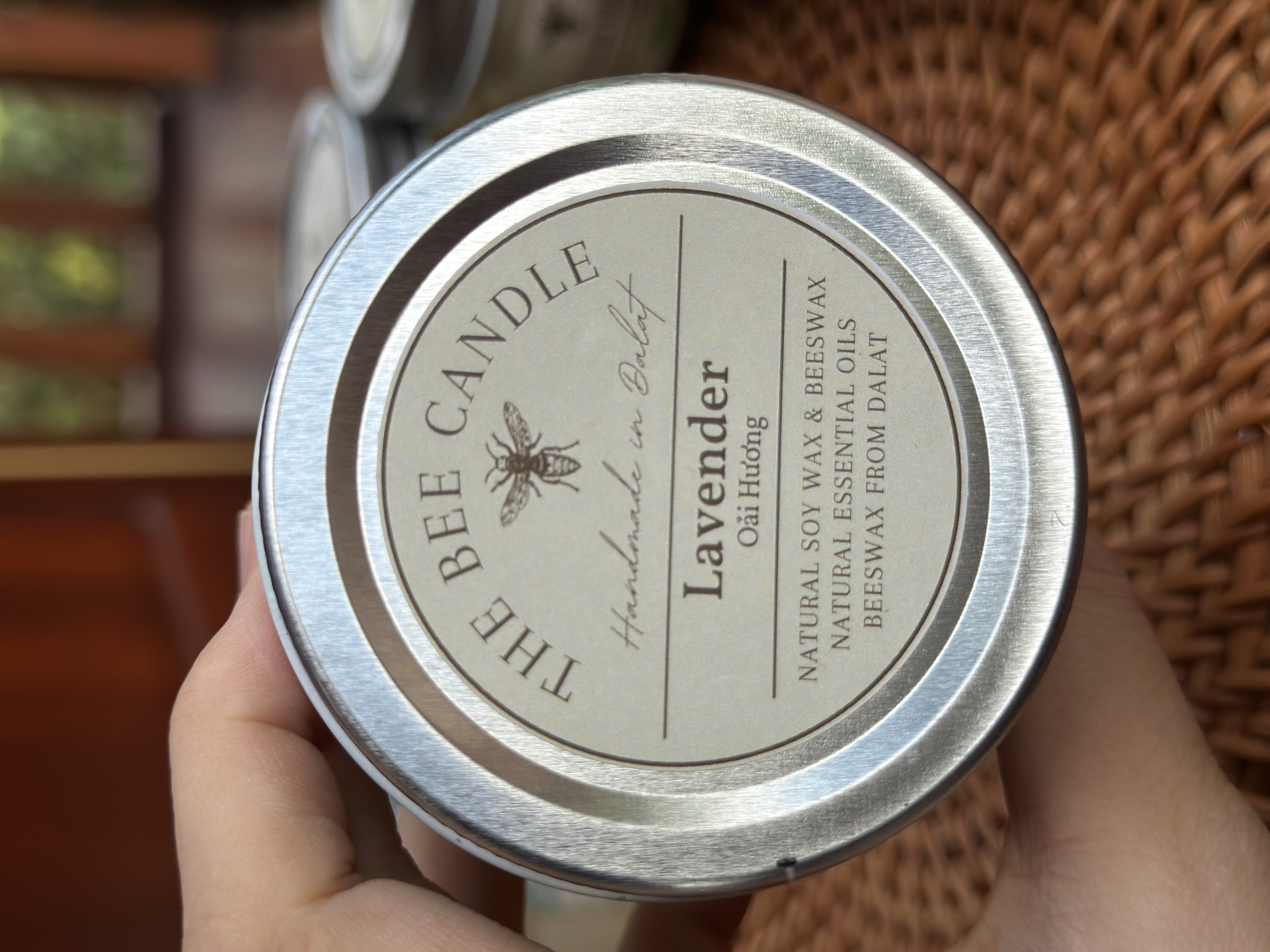 NẾN SÁP ONG HƯƠNG THẢO MỘC TỰ NHIÊN