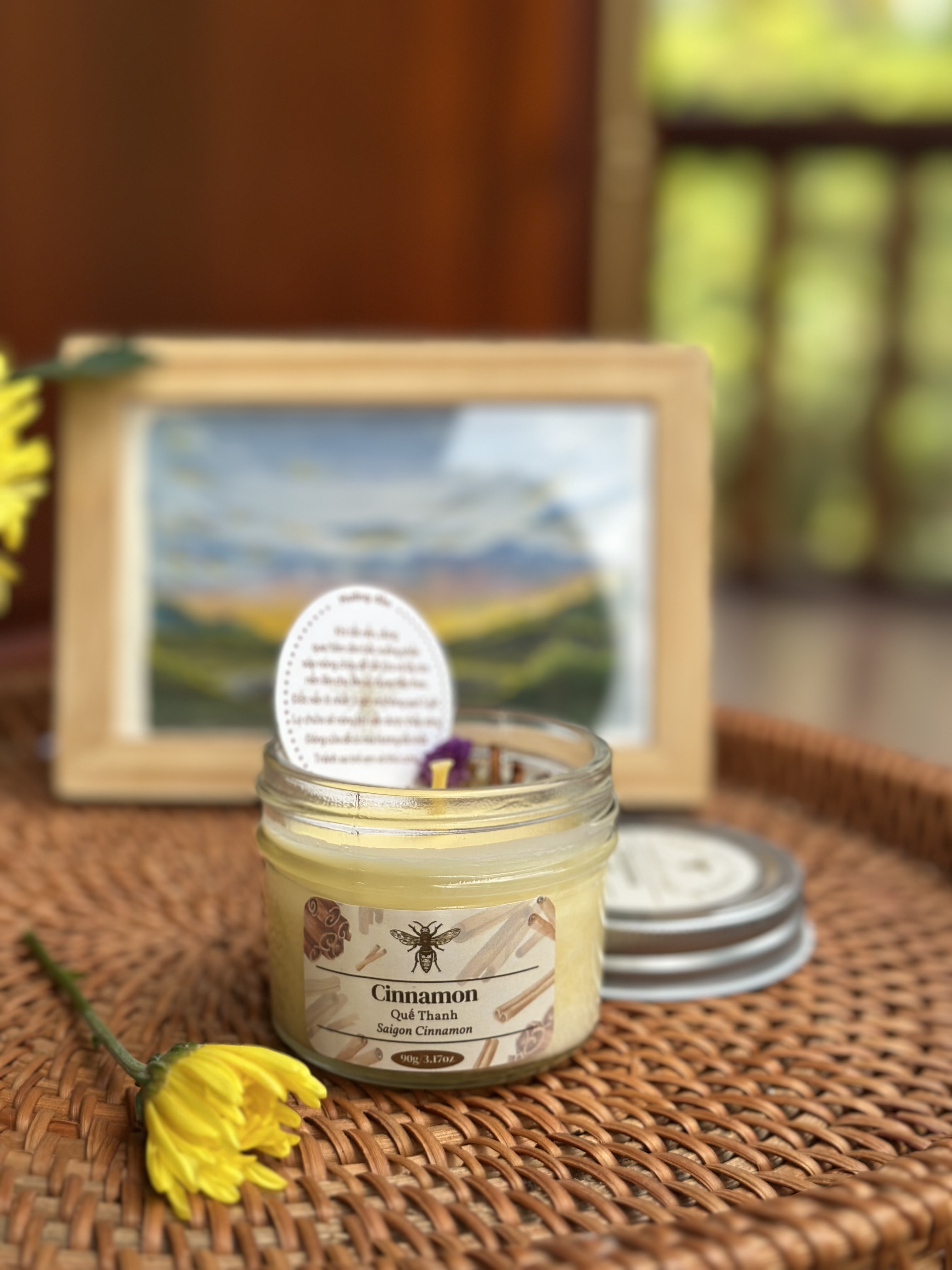 NẾN SÁP ONG HƯƠNG THẢO MỘC TỰ NHIÊN