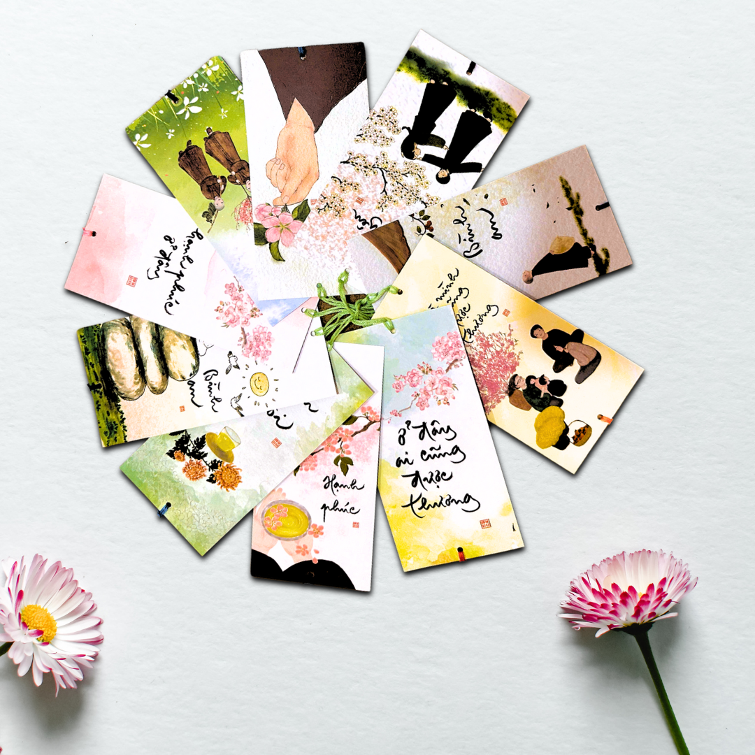 THẺ TREO TRANG TRÍ CÂY/ LÀM BOOK MARK