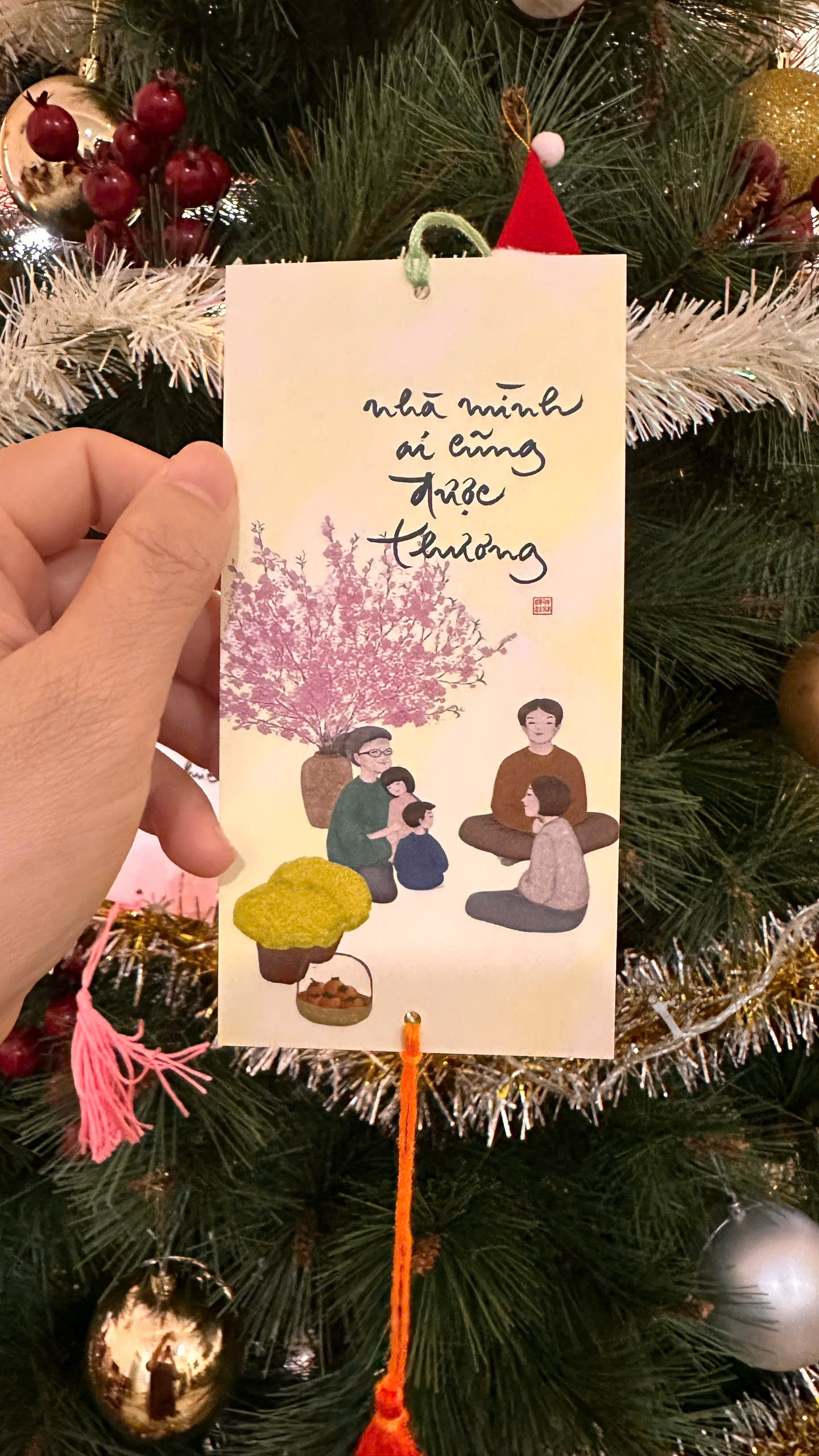 THẺ TREO TRANG TRÍ CÂY/ LÀM BOOK MARK