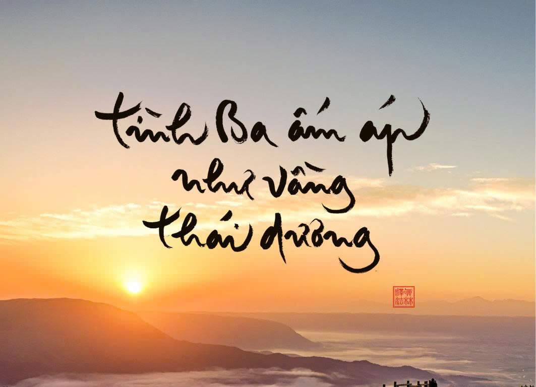 NAM CHÂM THƯ PHÁP DÁN TỦ LẠNH