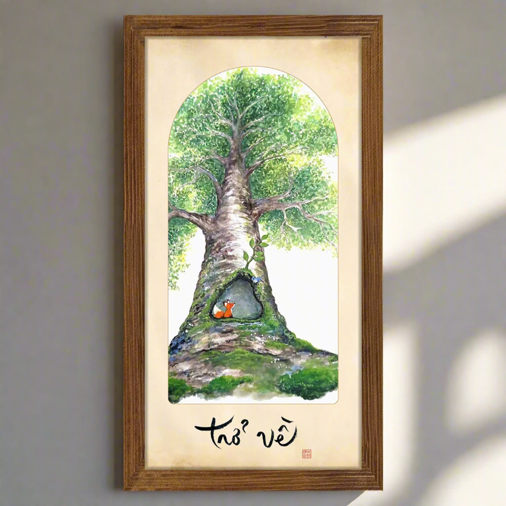 TRANH THƯ PHÁP 15x30 và 30x60