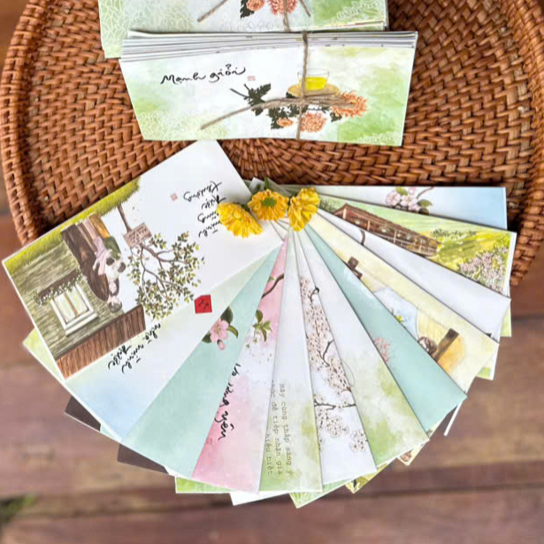 SET 12 BÌ LÌ XÌ / BAO THƯ