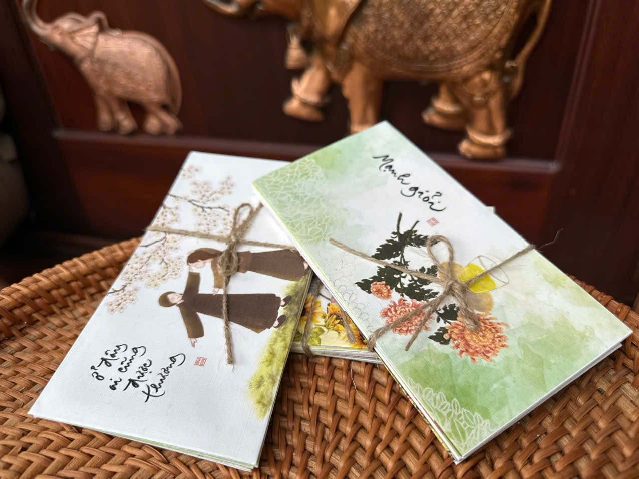 SET 12 BÌ LÌ XÌ / BAO THƯ