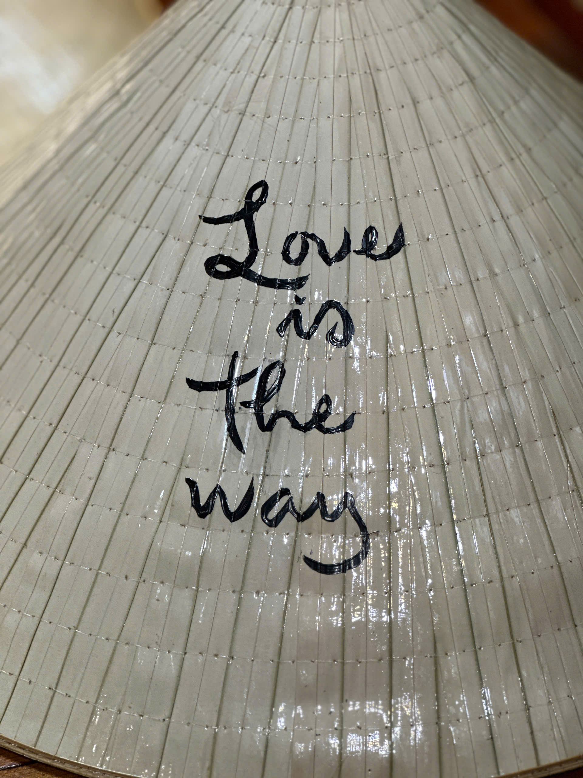 NÓN LÁ 17 VÀNH THƯ PHÁP