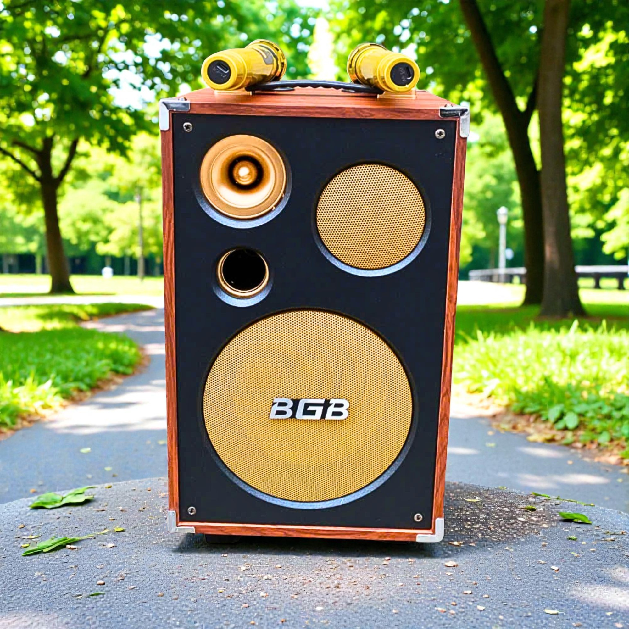 Loa Xách Tay Karaoke BG-208S | Bass 20Cm | Công Suất 150W