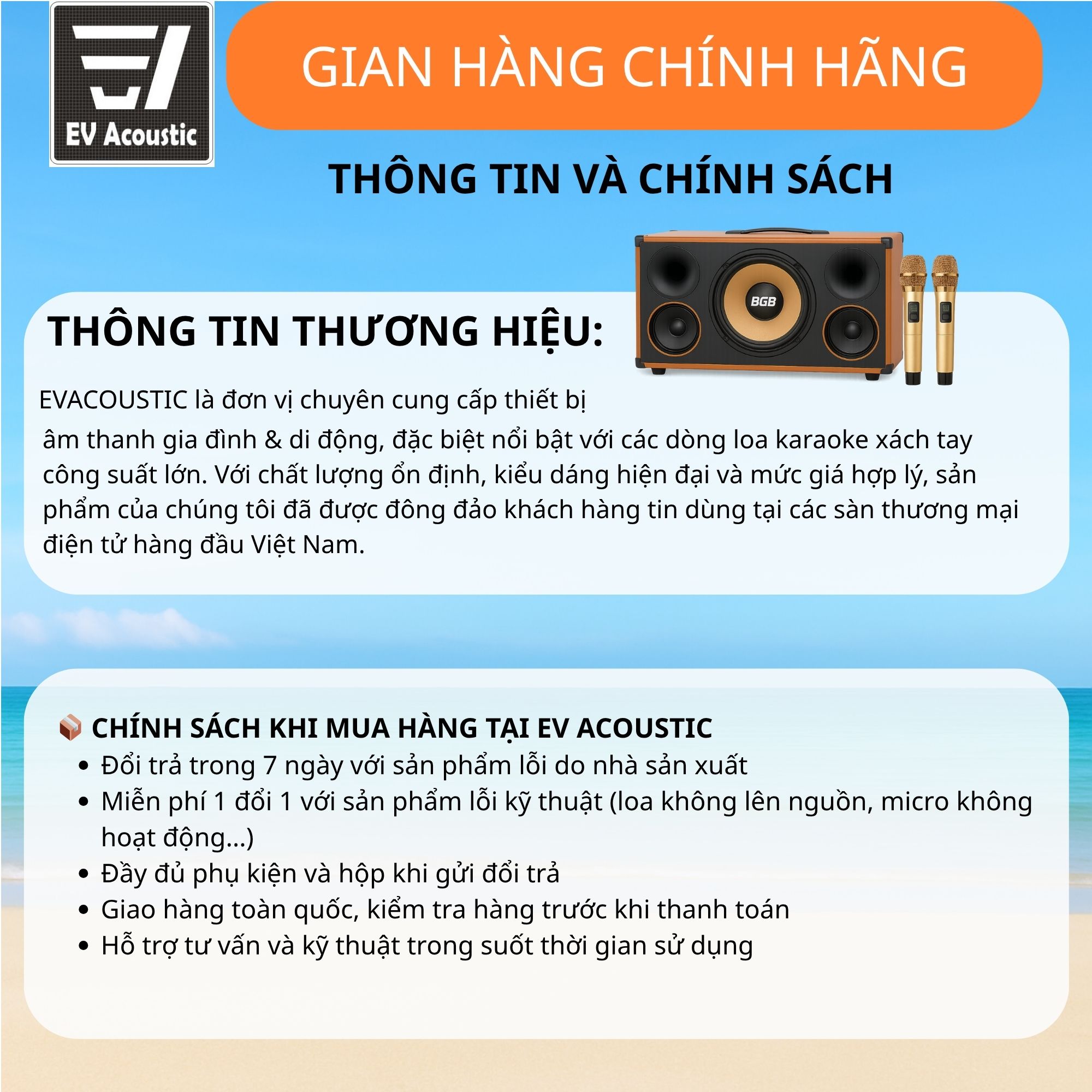Bộ Dàn Âm Thanh Karaoke EV ACOUSTIC G930 – Combo 5 Thiết Bị Full (Loa Cây, Cục Đẩy, Vang Số, Micro), Âm Thanh Chuẩn Gia Đình