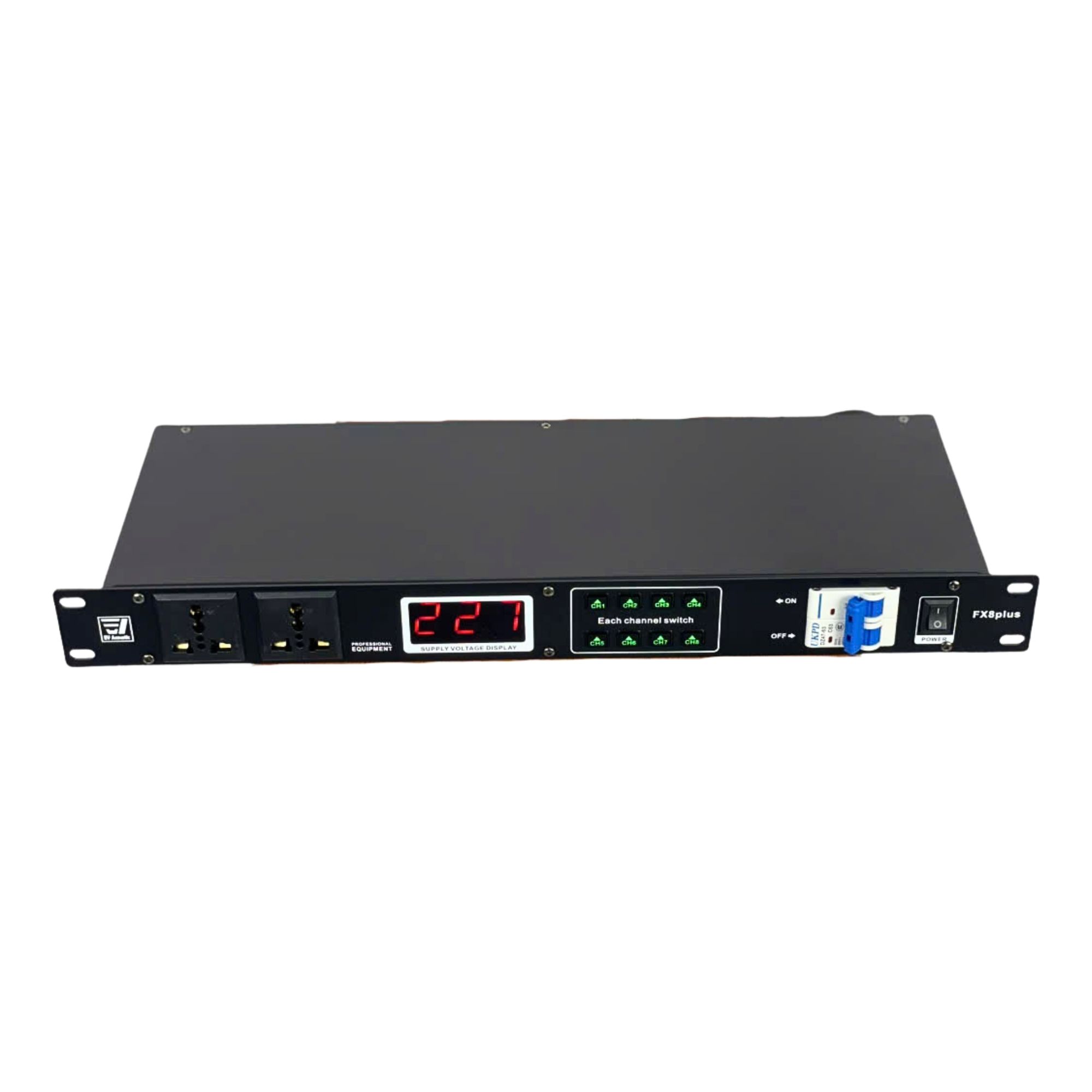 Quản Lý Nguồn FX8PLUS | Chống Sốc Điện | Bảo Vệ Dàn Âm Thanh | Khởi Động Tuần Tự | 8 Cổng Ra | EVACOUSTIC