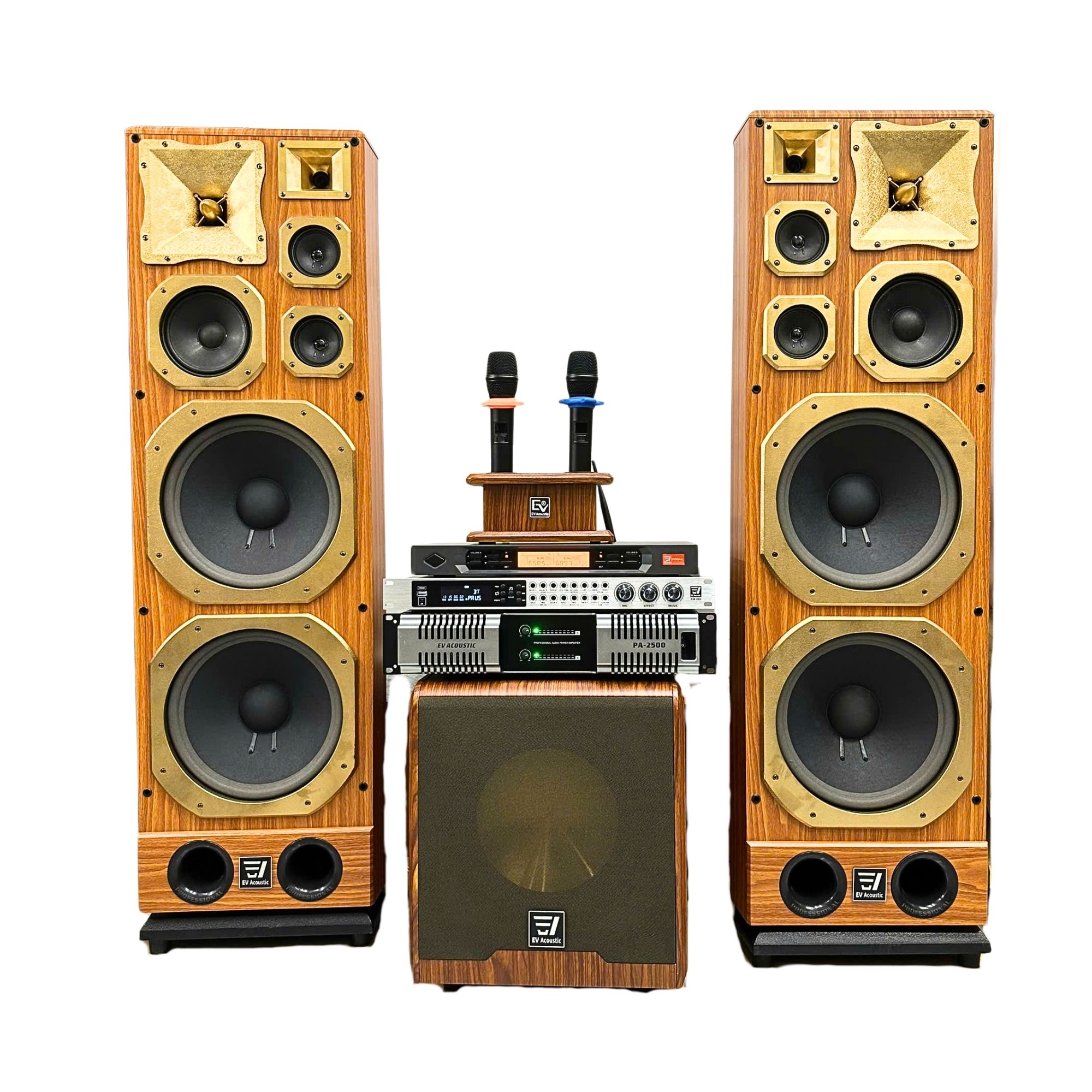 Bộ Dàn Karaoke EV Acoustic G822 Chính Hãng | Âm Thanh Mạnh Mẽ, Hát Hay, Nghe Nhạc Cực Chất | Bảo Hành 2 Năm