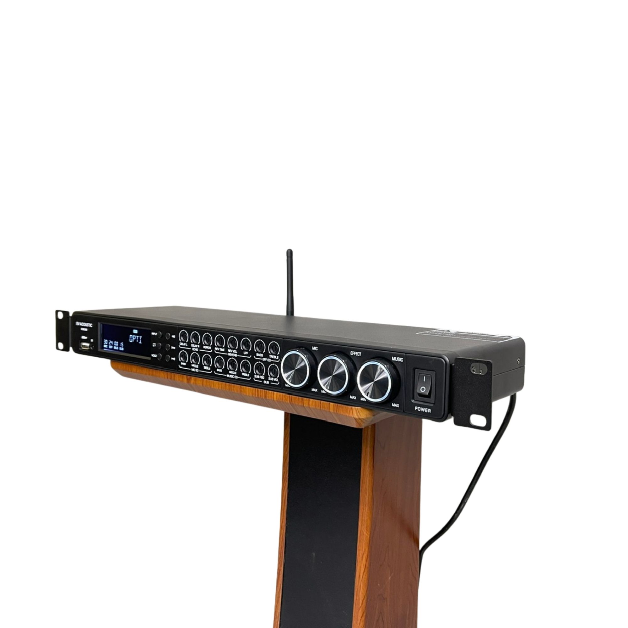 Vang Cơ Lai Số KM-580 | Chống Hú Tốt | Chỉnh Echo Reverb Mượt | Dễ Dùng Karaoke Gia Đình | Âm Thanh Sạch | EVACOUSTIC