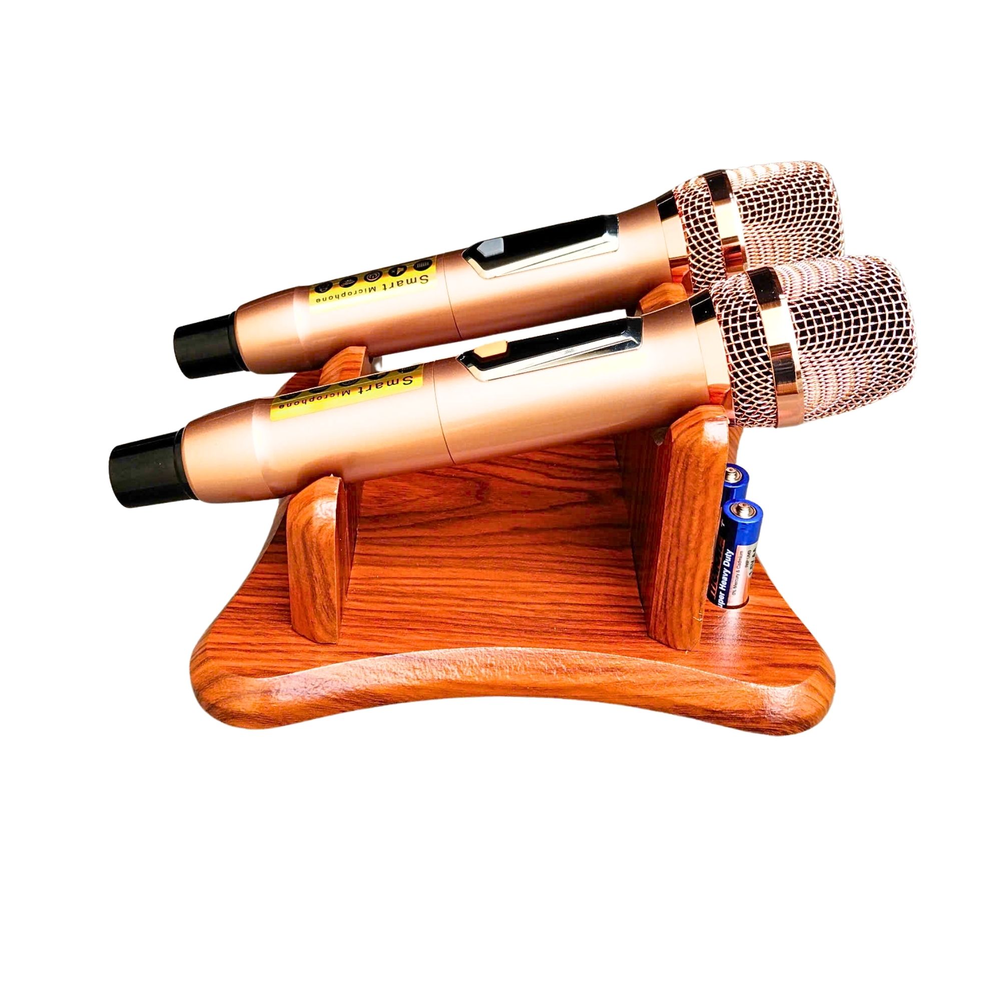 Kệ Micro Gỗ Vân Gỗ EV Acoustic | Giá Đỡ Micro Không Dây Karaoke | Phụ Kiện Dàn Âm Thanh Gia Đình Bền Đẹp