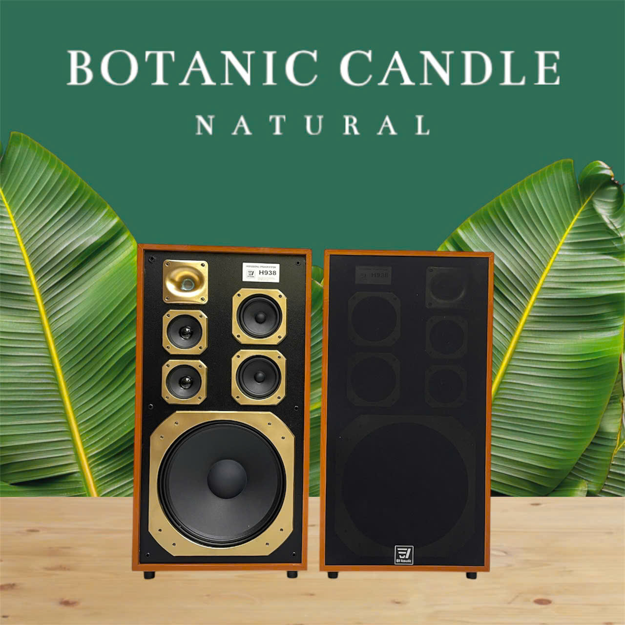 Loa Lửng EV ACOUSTIC H938 Bass 40cm – Âm Thanh Ngọt Ngào Nghe Nhạc Vàng, Bolero, Thùng Gỗ Sơn Piano Cao Cấp