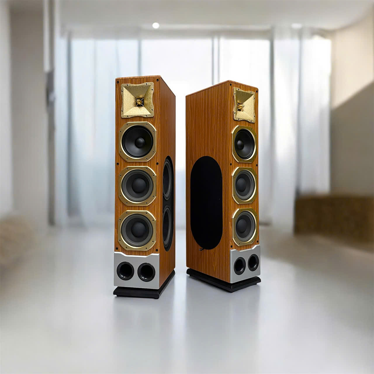 Loa Cây EV ACOUSTIC G933 – 3 Bass Mặt Kết Hợp Bass Hông 25cm, Âm Thanh Nổi 3D, Công Suất Lớn Nghe Nhạc & Karaoke Toàn Diện