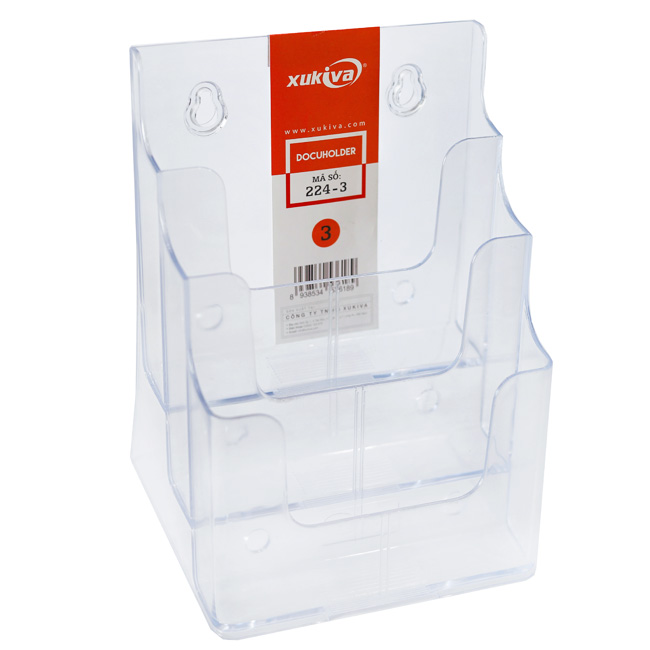 Kệ Đựng Tờ Rơi Để Bàn A5 3 tầng