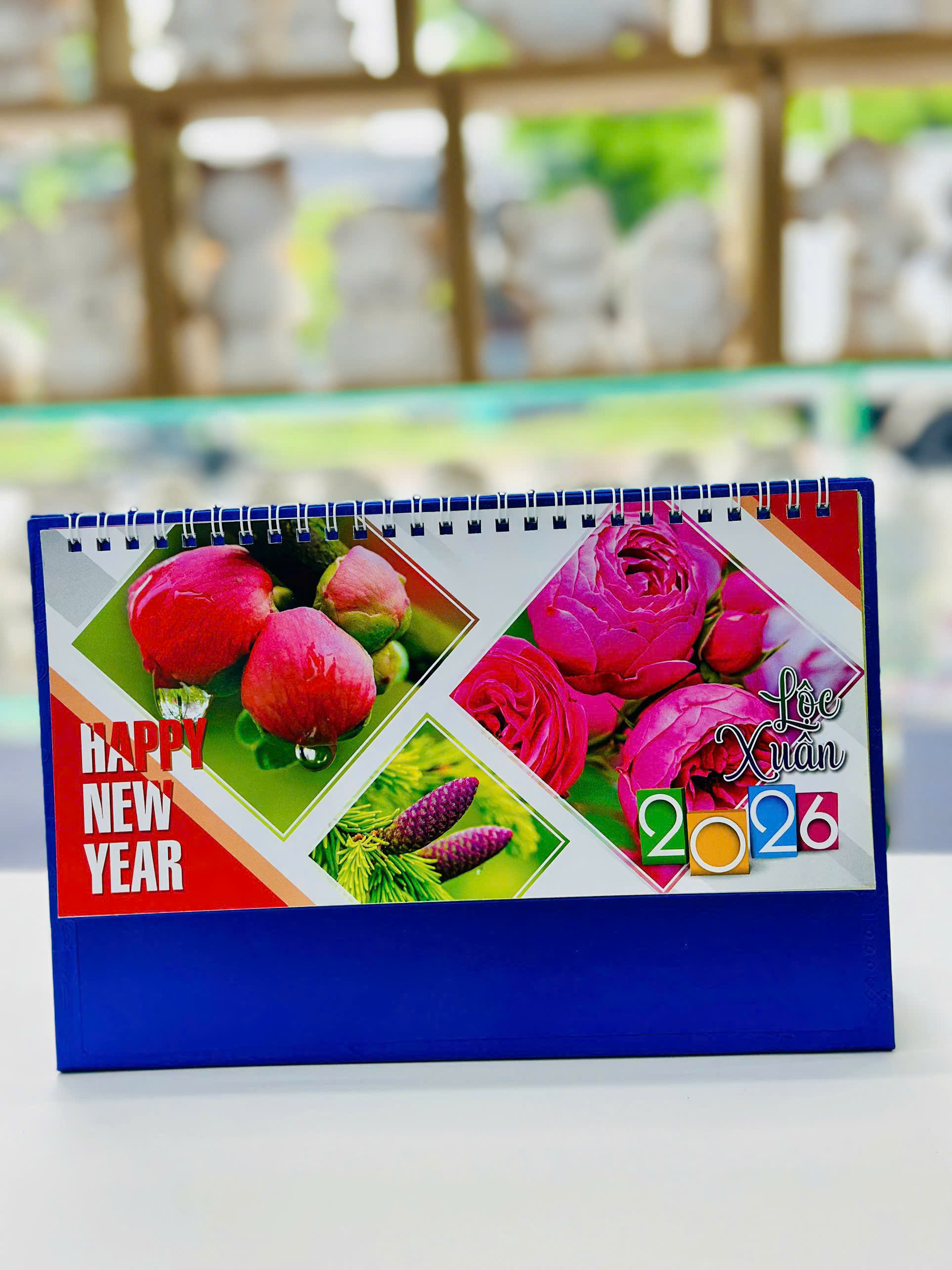 Lịch Để Bàn 2026 - Thiết Kế Sang Trọng, Quà Tặng Ý Nghĩa