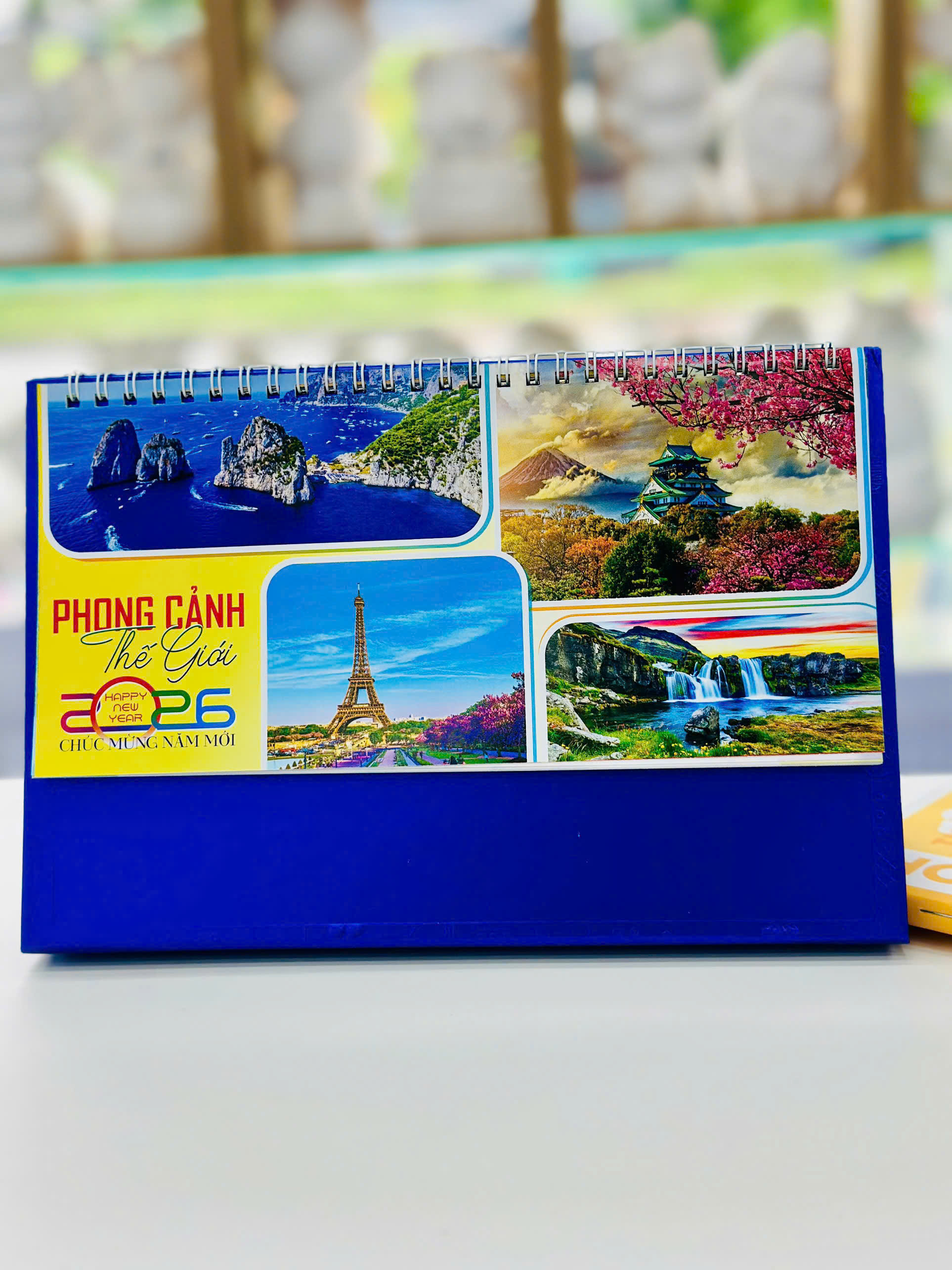 Lịch Để Bàn 2026 - Thiết Kế Sang Trọng, Quà Tặng Ý Nghĩa