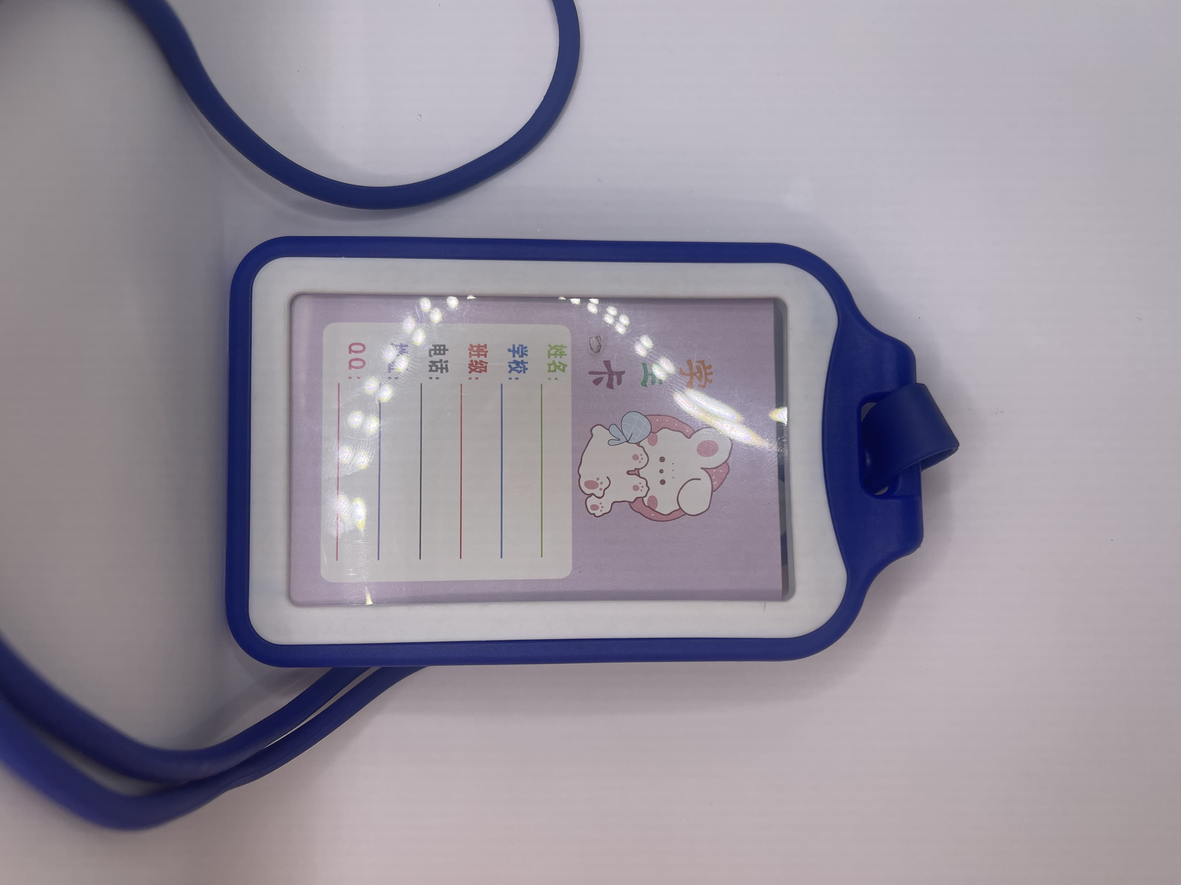 BỘ DÂY ĐEO MẶT THẺ ĐA SẮC XANH DƯƠNG