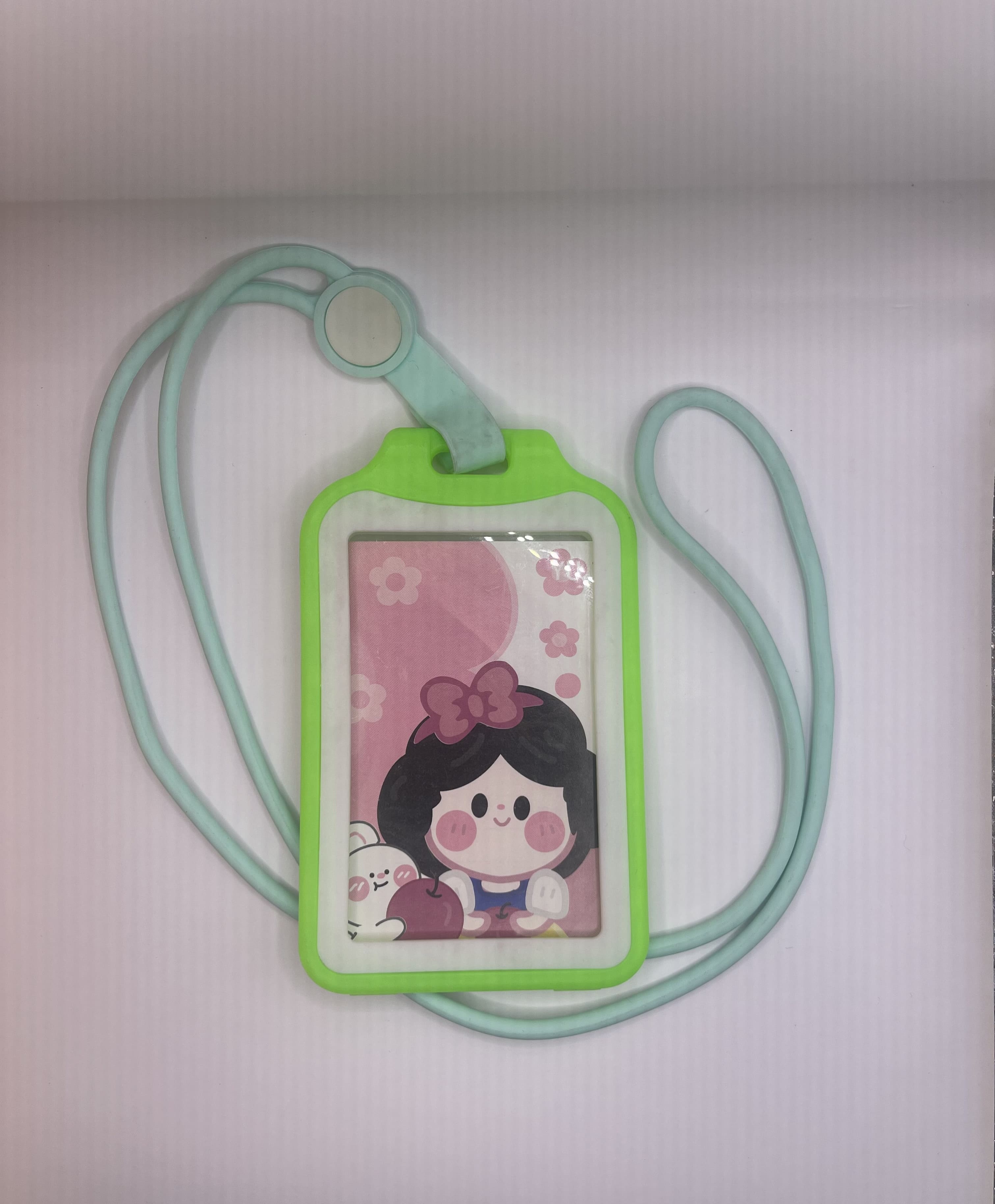 BỘ DÂY ĐEO MẶT THẺ ĐA SẮC XANH LÁ