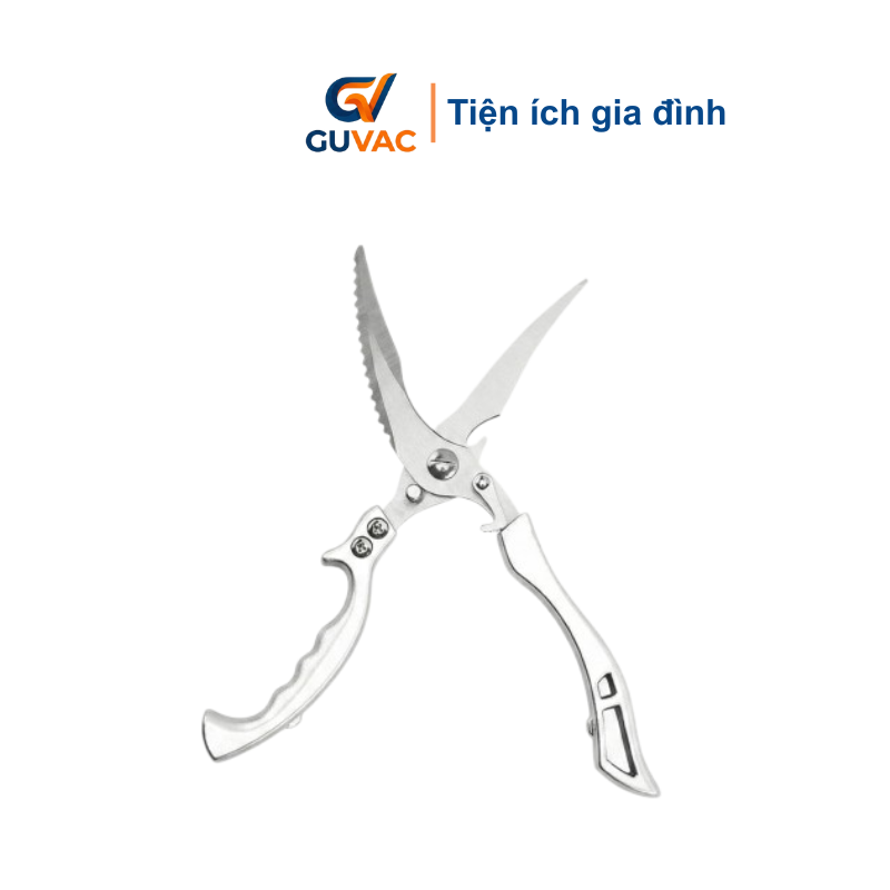 Kéo Cắt Gà Trợ Lực Đa Năng – Thép SK5 Nhật Bản, Cơ Chế Lò Xo Tự Động