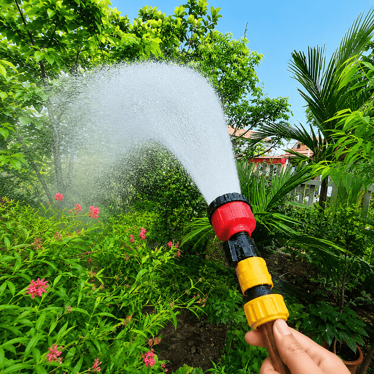 Đầu Vòi Tưới Cây Tăng Áp V34 - Chống dập mầm cây, phun sương