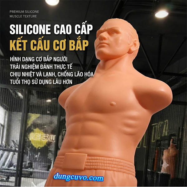 Người Nộm Tập Võ Silicon Toàn Thân Tập Muay MMA TBEST 173cm – Đầm Chắc