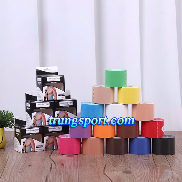 Băng Dán Cơ Kinesiology Tape – Trợ Thủ Đắc Lực Giúp Giảm Đau & Phục Hồi Cơ Bắp