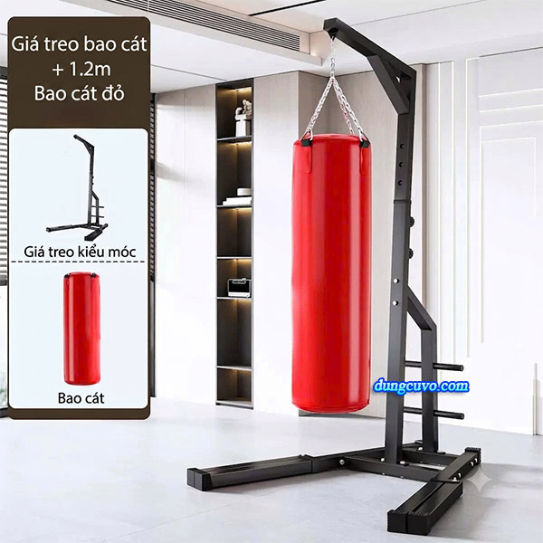 Giá Treo Bao Cát Chữ U Chịu Lực Cao Cấp – Không Khoan Tường, Chắc Chắn