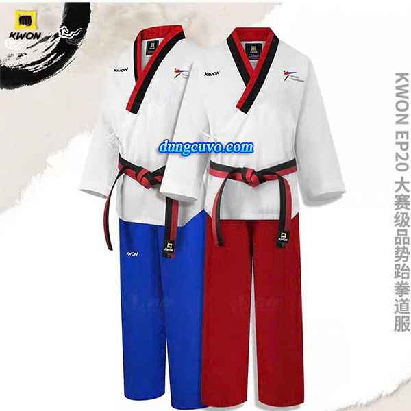 Võ Phục Quyền Taekwondo Kwon Cao Cấp – Đạt Chuẩn Thi Đấu WT