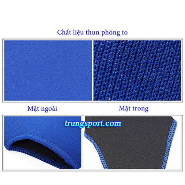 Băng Sơ Mi Cổ Chân Bảo Vệ Chống Lật, Thoáng Khí & Co Giãn