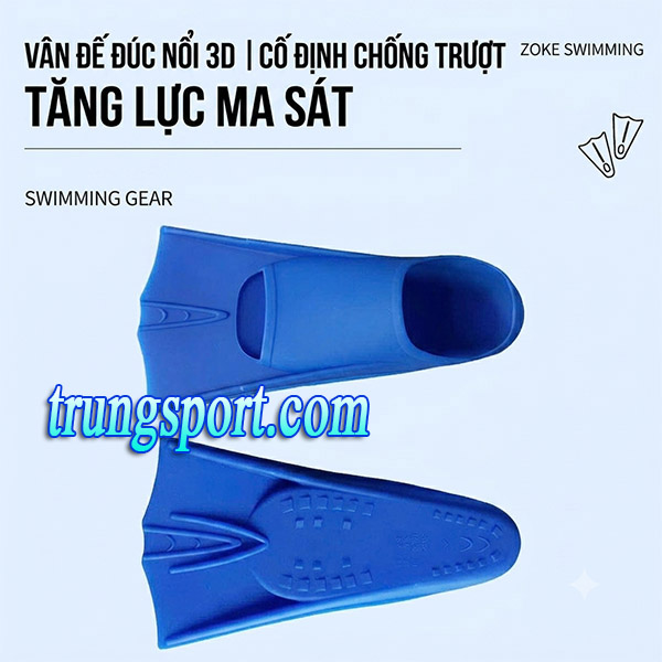 Chân Vịt Silicon Ngắn | Phụ Kiện Tập Bơi Chuyên Nghiệp Cao Cấp
