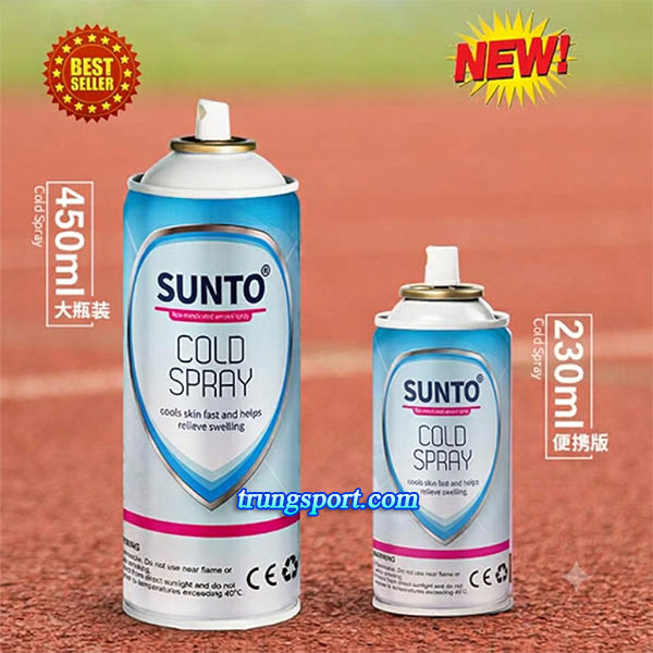 Bình Xịt Lạnh Giảm Đau Cold Spray Sunto – Giảm Đau Nhanh Cho Thể thao