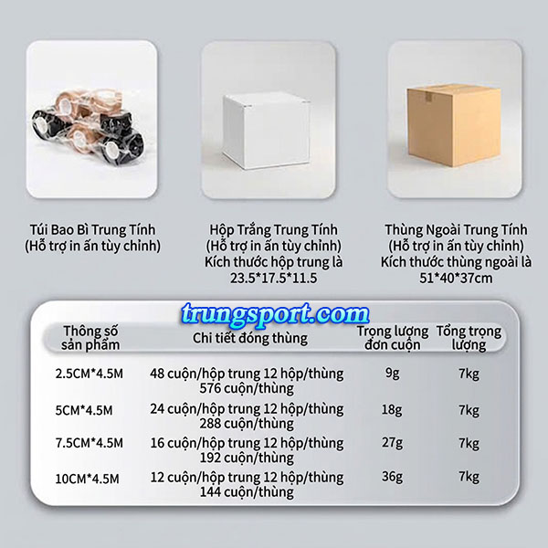 Băng Dán Thun Tự Dính (Cao Su Non) - Băng Quấn Cổ Chân Đá Bóng Giá Tốt