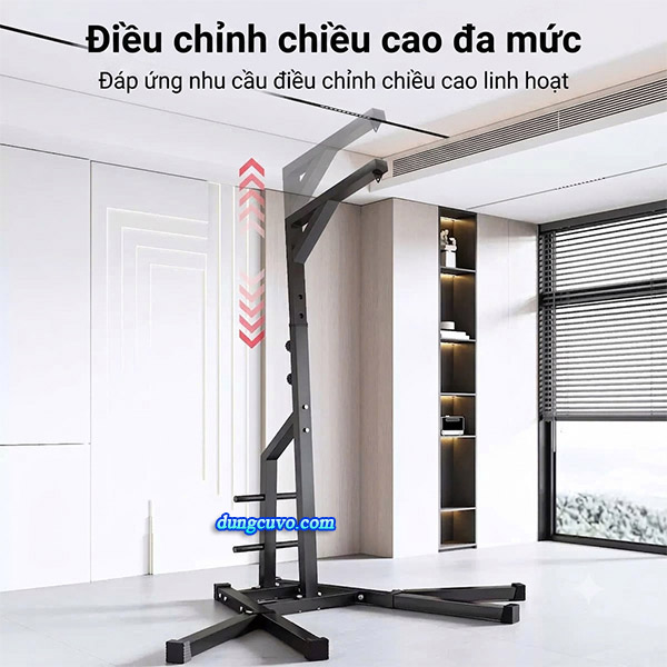 Giá Treo Bao Cát Chữ U Chịu Lực Cao Cấp – Không Khoan Tường, Chắc Chắn