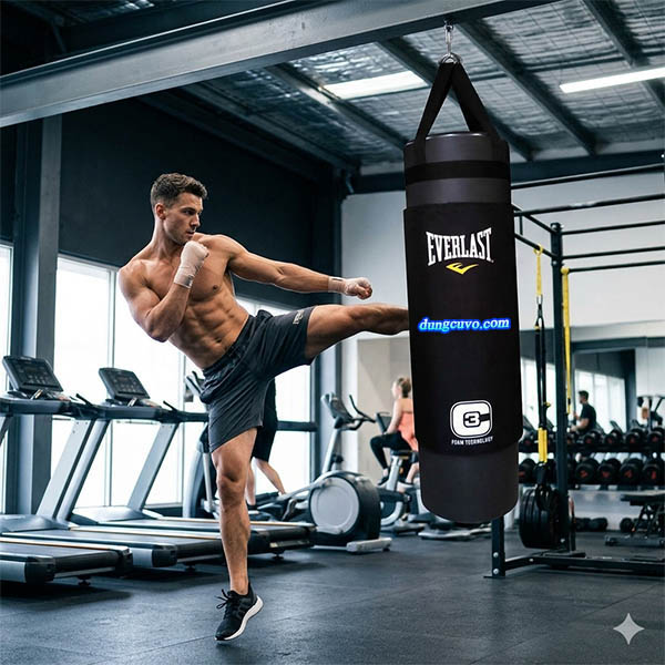Bao Cát Đấm Bốc Everlast MMA C3 | 5 Lớp Chống Rách Siêu Bền