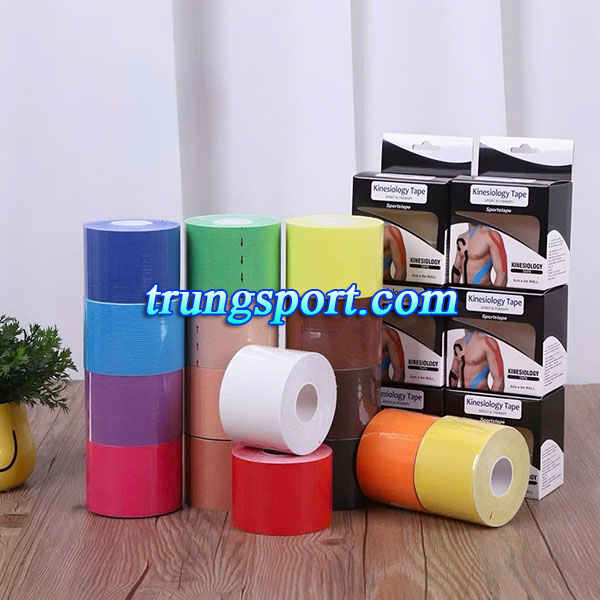 Băng Dán Cơ Kinesiology Tape – Trợ Thủ Đắc Lực Giúp Giảm Đau & Phục Hồi Cơ Bắp