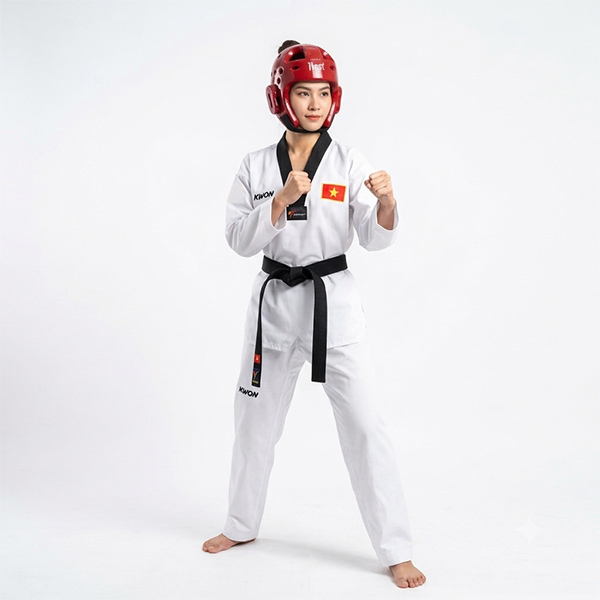 Nón Taekwondo TBEST Cao Cấp – Mũ Bảo Hộ Thi Đấu & Tập Luyện