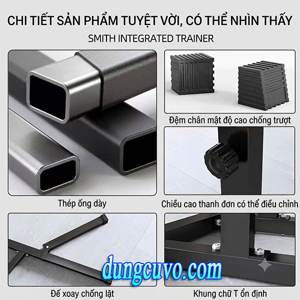 Giá Treo Bao Cát Chữ U Chịu Lực Cao Cấp – Không Khoan Tường, Chắc Chắn