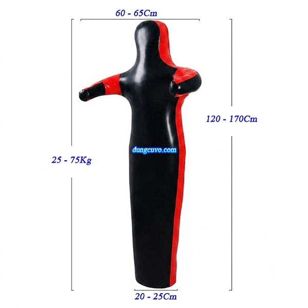Con Nộm Tập Võ Da PU Chống Rách Cao Cấp (120cm-170cm) | Giá Tốt