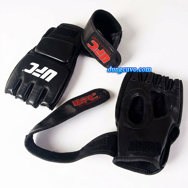Găng Tay MMA UFC Hở Ngón Đệm 2cm Cao Cấp | Giá Sỉ & Lẻ