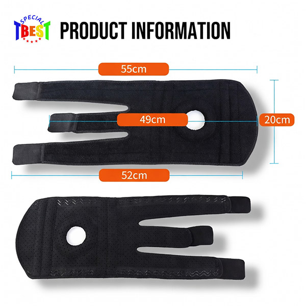 Băng Bảo Vệ Đầu Gối TBEST Chính Hãng | Đai Bảo Vệ Khớp Gối Chắc Chắn