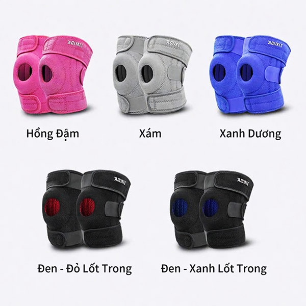 Băng Bảo Vệ Khớp Gối AOLIKES A-7912 | Đai Bảo Vệ Khớp Gối Cao Cấp