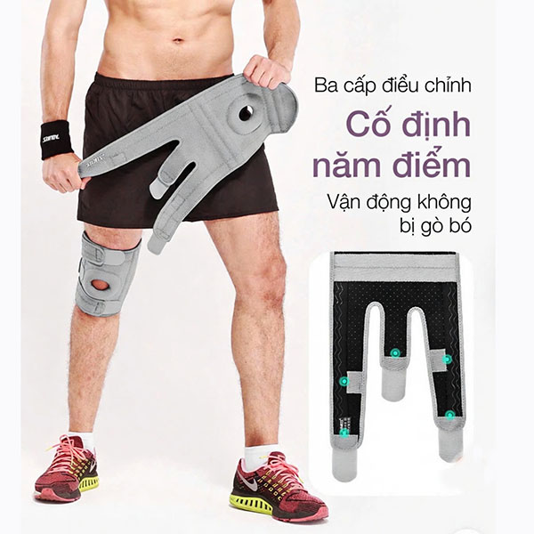 Băng Bảo Vệ Khớp Gối AOLIKES A-7912 | Đai Bảo Vệ Khớp Gối Cao Cấp