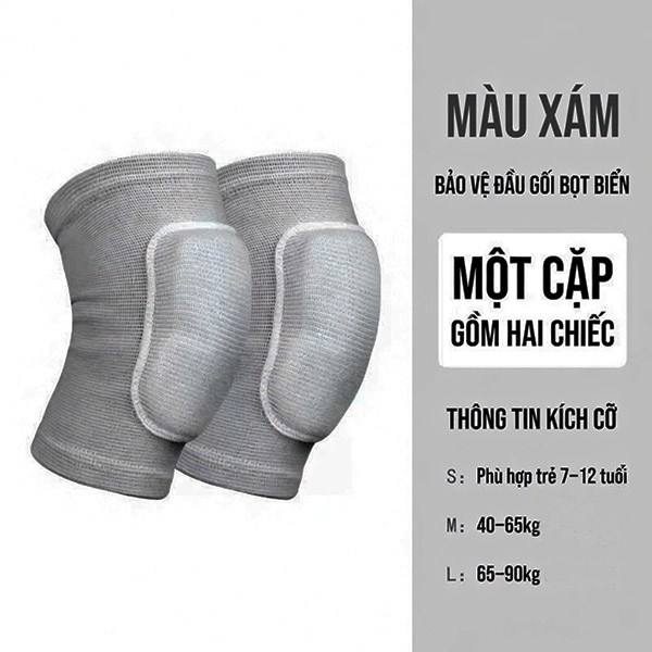 Bảo Hộ Gối Dày Thể Thao | Đai Bảo Vệ Đầu Gối Chống Va Đập Khi Mạnh