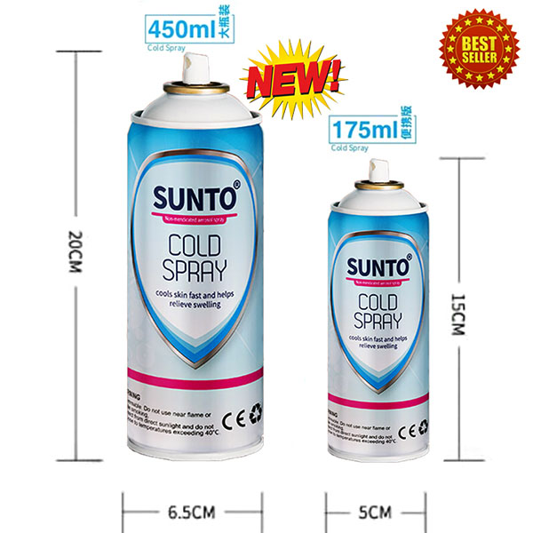 Bình Xịt Lạnh Giảm Đau Cold Spray Sunto – Giảm Đau Nhanh Cho Thể thao