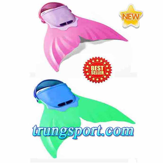 CHÂN VỊT ĐÔI DUÔI CÁ BƠI LẶN