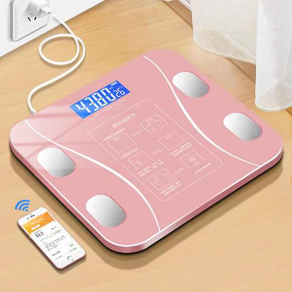 Cân Mỡ Cơ Thể Body Fat Scale | Kết Nối APP – Sạc USB