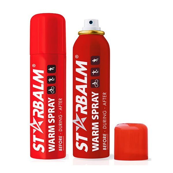 Bình Xịt Nóng Starbalm Chính Hãng, Làm Nóng Cơ Nhanh, Hỗ Trợ Tập Luyện