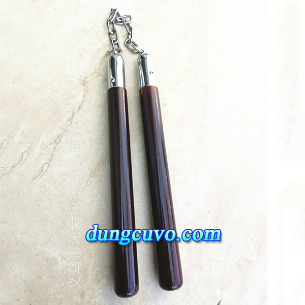 Côn Nhị Khúc Gỗ Tập Võ – Chắc Tay, Bền Đẹp, Tại dungcuvo.com